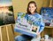 Figured'Art Paint by Numbers for Adults with Frame Peaceful Lake 16"x20" - Craft Art Painting DIY Kit Canvas Already Stretched on a Wooden Frame